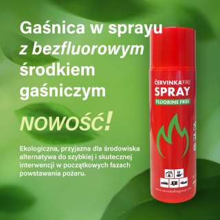 Nowość - środek gaśniczy niezawierający fluoru