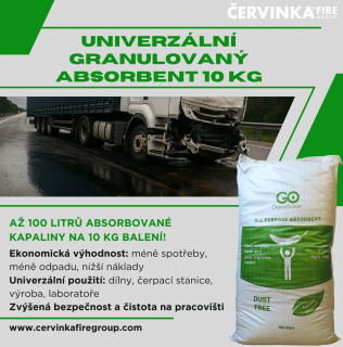 Univerzální granulovaný absorbent 10 kg