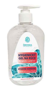 Hygienický gel ČERVINKA 500 ml