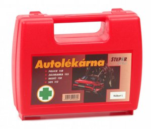 Autolékárnička pro osobní automobil - kufřík s držadlem - vel. I.