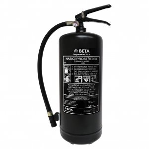 Design black extinguisher 6kg