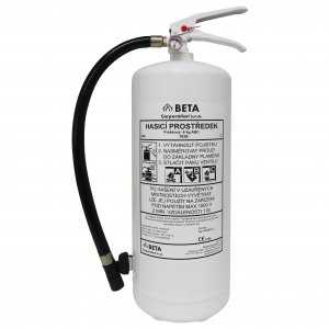 Design white fire extinguisher 6kg