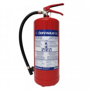 POWDER EXTINGUISHER 6 KG P6 ČE EURO