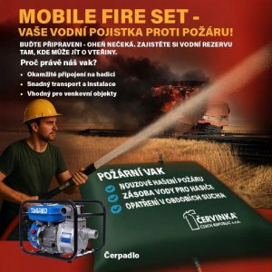 Mobile fire set
