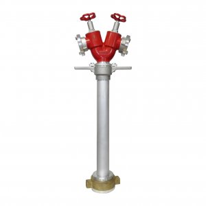 Hydrantový nádstavec DN100 s dvěma výstupy 2x 75 (Adaptér 2×75 (2 1/2'')