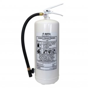Design fehér tűzoltó készülék 6kg