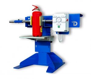 PNEUMATICKÝ SVĚRÁK PRO TLAKOVÉ LAHVE A HASICÍ  PŘÍSTROJE