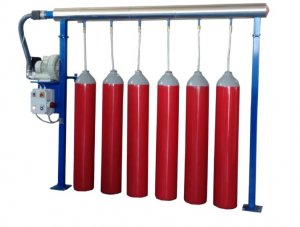 SUŠICÍ ZAŘÍZENÍ PRO TLAKOVÉ LAHVE / HASICÍ PŘÍSTROJE