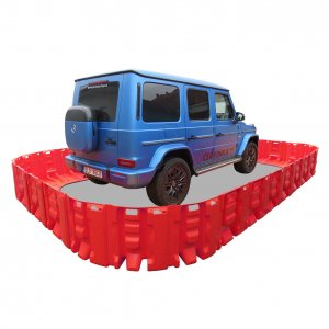 Quarantine site - extinguishing (cooling) tank for electric car batteries