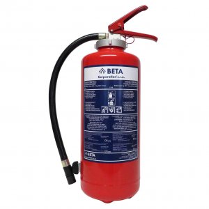 6 kg-os poroltó nyomáspatronnal, P6 BETA-CRG