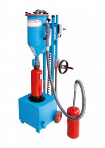 Mobile powder filling machine PFF-FLIPP-EK (N)