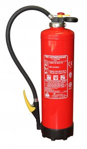 Powder extinguisher with pressure cartridge 9 kg P9 GI