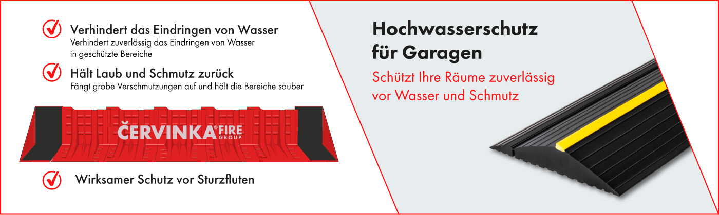 Chraňte svůj majetek před povodn&iacute;