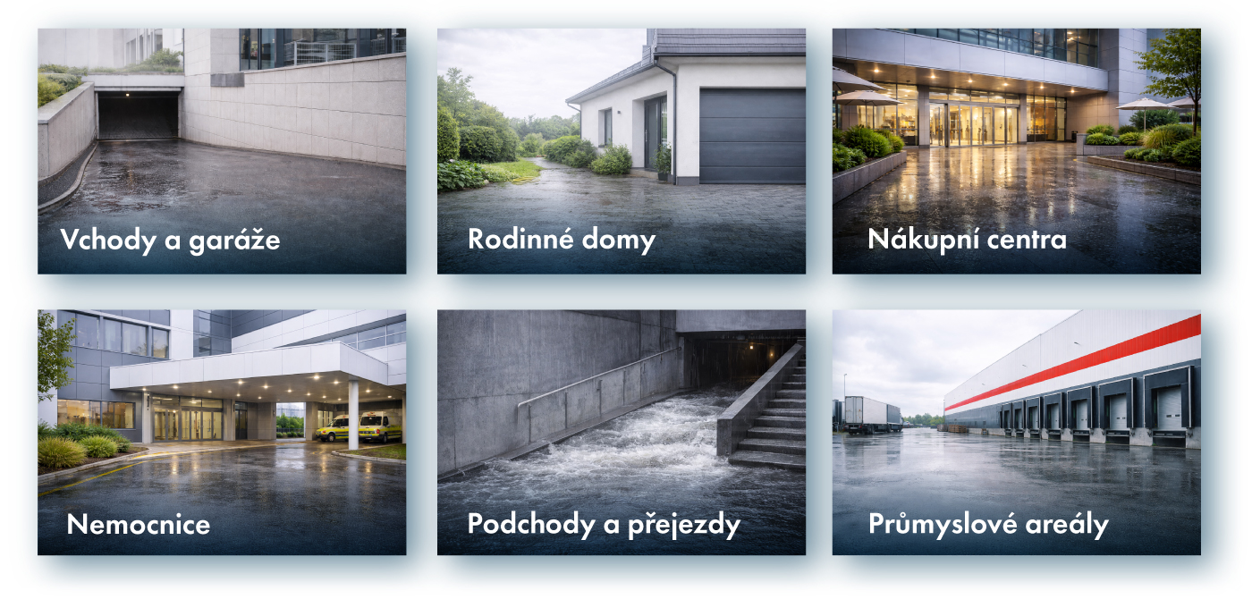 Chraňte svůj majetek před povodn&iacute;